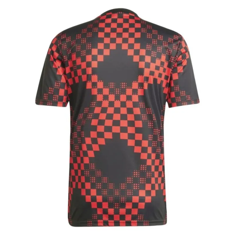 Benfica 2025/26 Aufwärmtrikot - Schwarz/Rot