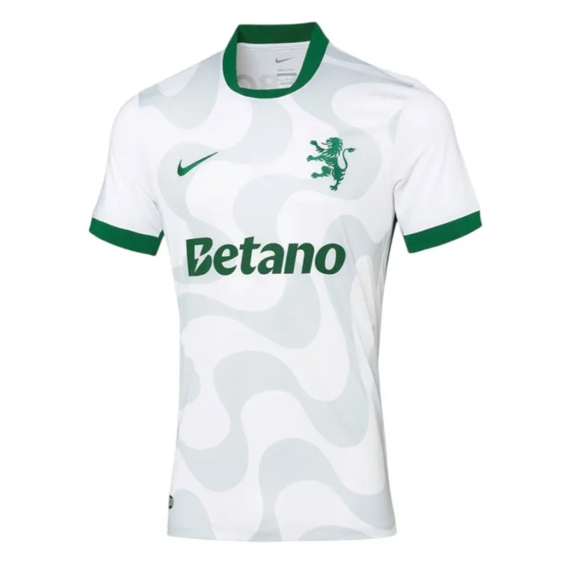 Sporting CP 2025/26 Away Kids' Jersey - White