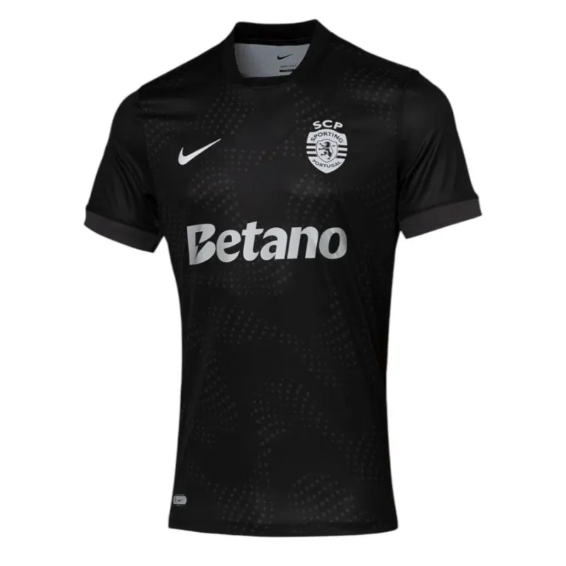 Sporting CP Maillot extérieur enfant 2025/26 - Noir