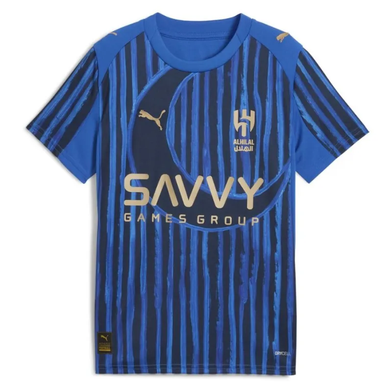 Camiseta local infantil de la Copa del Mundo de Clubes de Al Hilal 2025 - Azul
