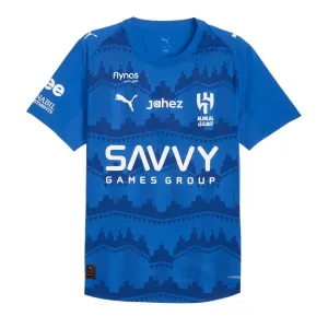 Al Hilal 2025/26 Home Player Jersey - Blue