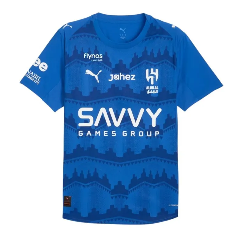 Al Hilal 2025/26 Heim-Spieler-Trikot - Blau