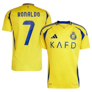 Cristiano Ronaldo's Al Nassr 2024/25 Home Jersey No.7 - Yellow