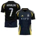 Ronaldo Al Nassr 2024/25 Maillot d'enfant 7 d'extérieur - Noir