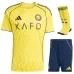 Al Nassr Set Maglia Casalinga Bambino 2025/26 - Gialla