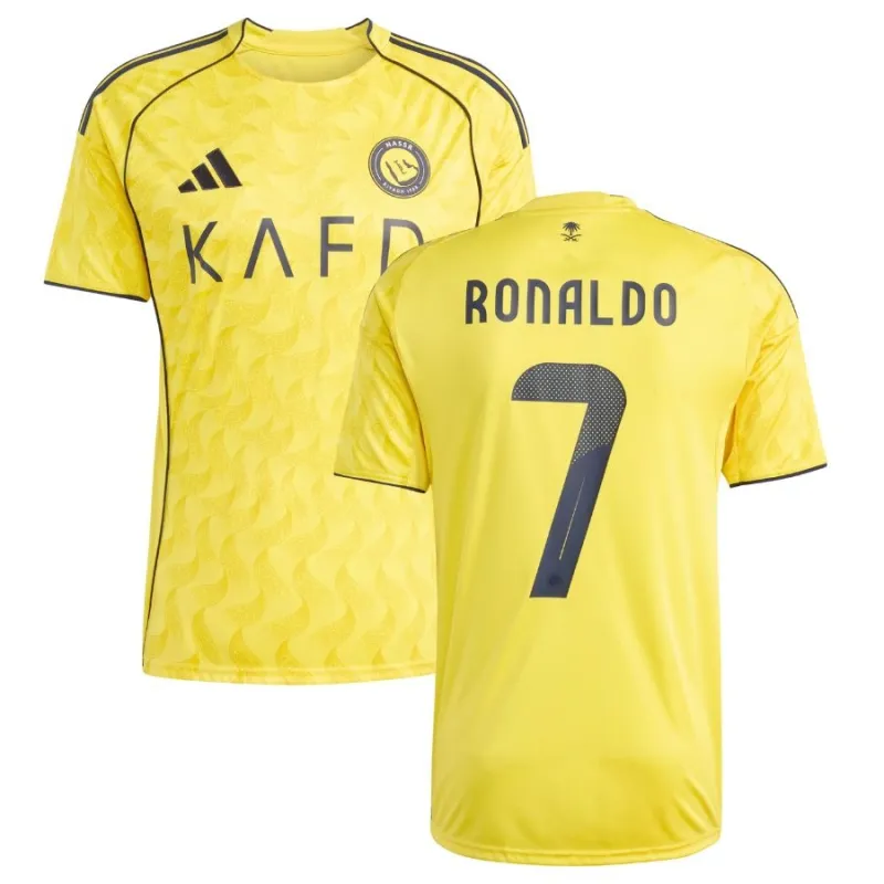 Al Nassr RONALDO 2025/26 Home Jersey - Yellow