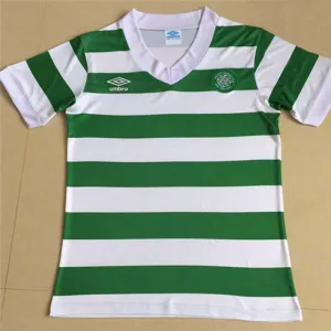 Celtic 1980 Home Retro Jersey - White/Green