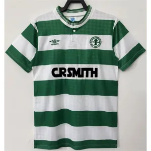 Celtic 1987/88 Home Retro Jersey - White/Green