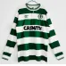Celtic 1987/88 Home Retro Long-Sleeved Jersey - White/Green