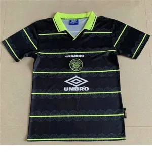Celtic 1998 Away Retro Jersey - Black