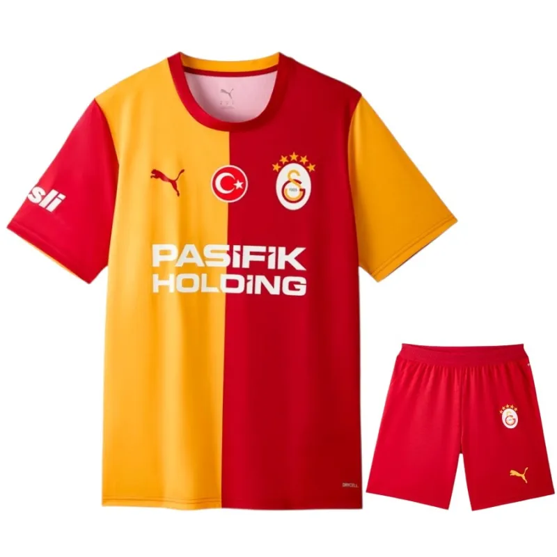 Galatasaray 2026/27 Home Kids Kit Jersey