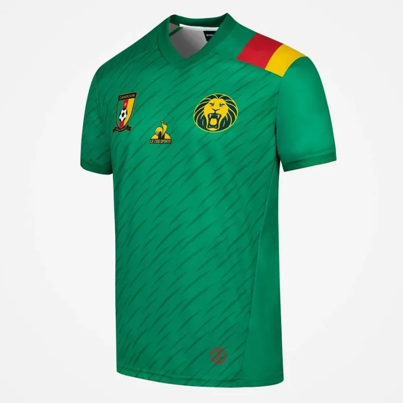 The home jersey of the Moroccan national team in the 2021/22 season, green.