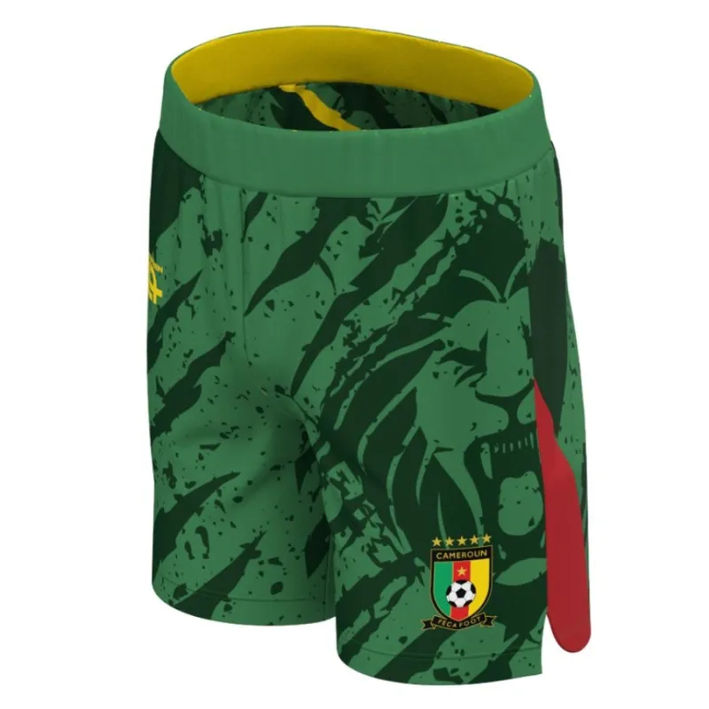 Cameroon Kids' 2025/26 Away Kit - Red