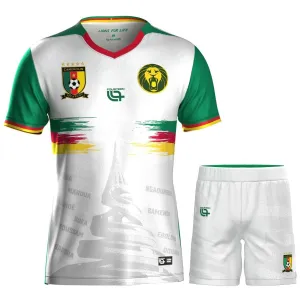 Cameroon 2025/26 Third Kids' Kit - White
