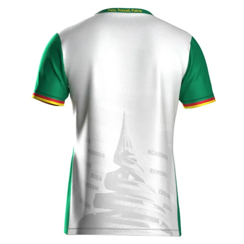 Cameroon 2025/26 Third Kids' Kit - White