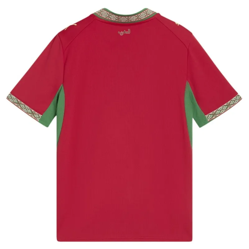 Marocco 2026 Coppa del Mondo Maglia Casa Bambino Rosso