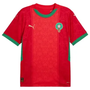 Morocco 2024/25 Home Authentic Jersey - Red