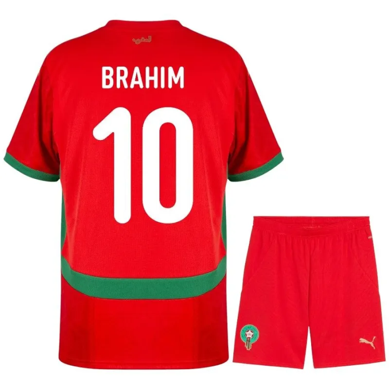 Morocco BRAHIM 2026/27 Home Kids' Kit - Red