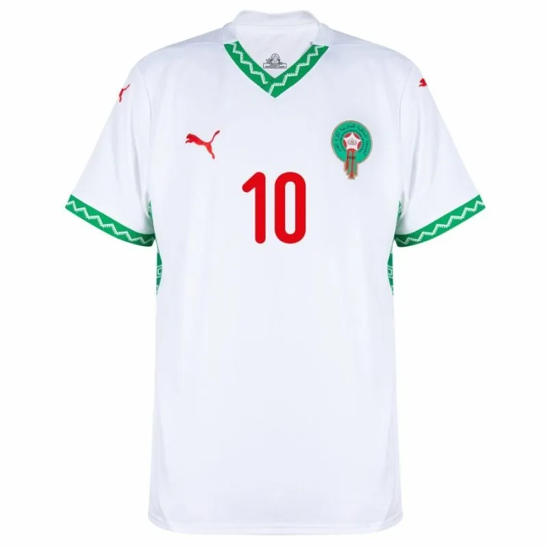Morocco BRAHIM 2026/27 Away Kids' Kit - White