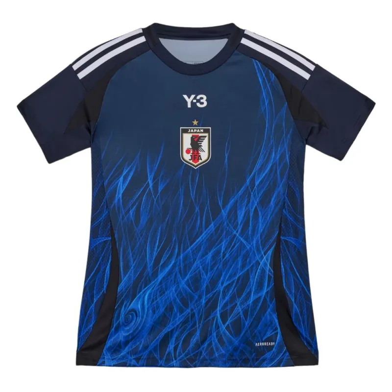 Japan National Team 2024/25 Y-3 Home Replica Women's Jersey - Blue