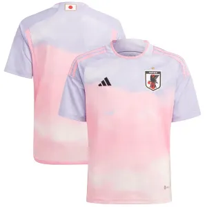 Japan National Team 2022/23 Away Replica Girls' Jersey - Pink