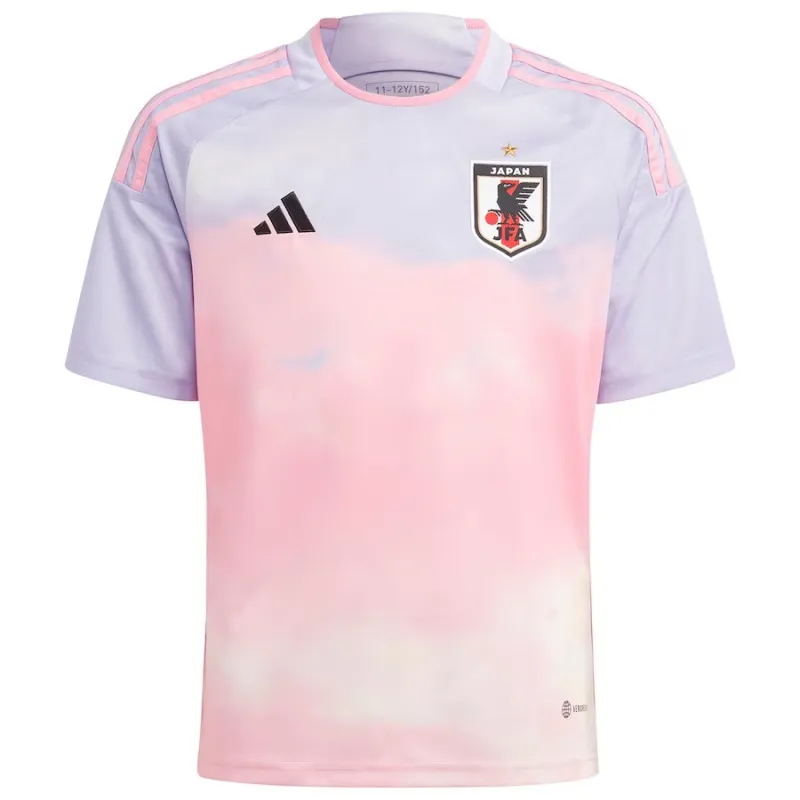 Japan National Team 2022/23 Away Replica Girls' Jersey - Pink