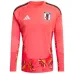 Giappone 2026/27 maglia portiere maniche lunghe casa rossa