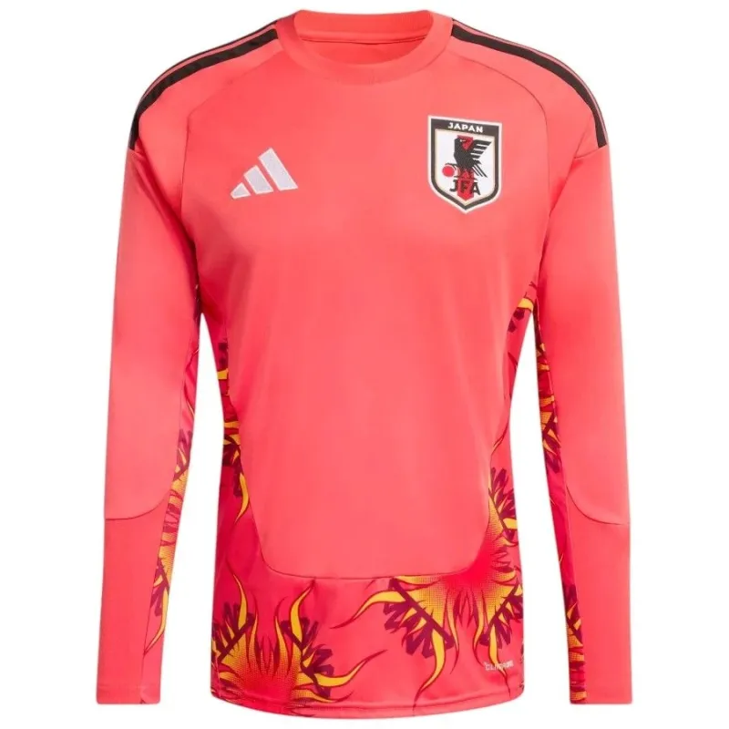 Giappone 2026/27 maglia portiere maniche lunghe casa rossa