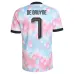 Belgium DE BRUYNE 2026/27 Kids Away Set Blue Pink