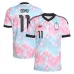 Camiseta Visitante Bélgica DOKU 2026/27 Azul Rosa