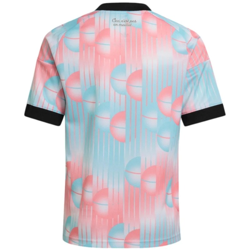 Belgium 2026/27 Kids Away Set Blue Pink