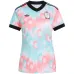 Camiseta Mujer Visitante Bélgica 2026/27 Azul Rosa