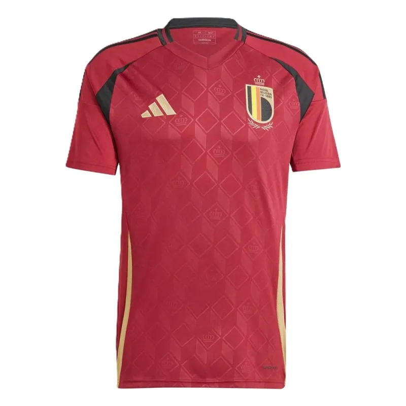Camiseta local de los jugadores de Bélgica 2024/25 - Rojo