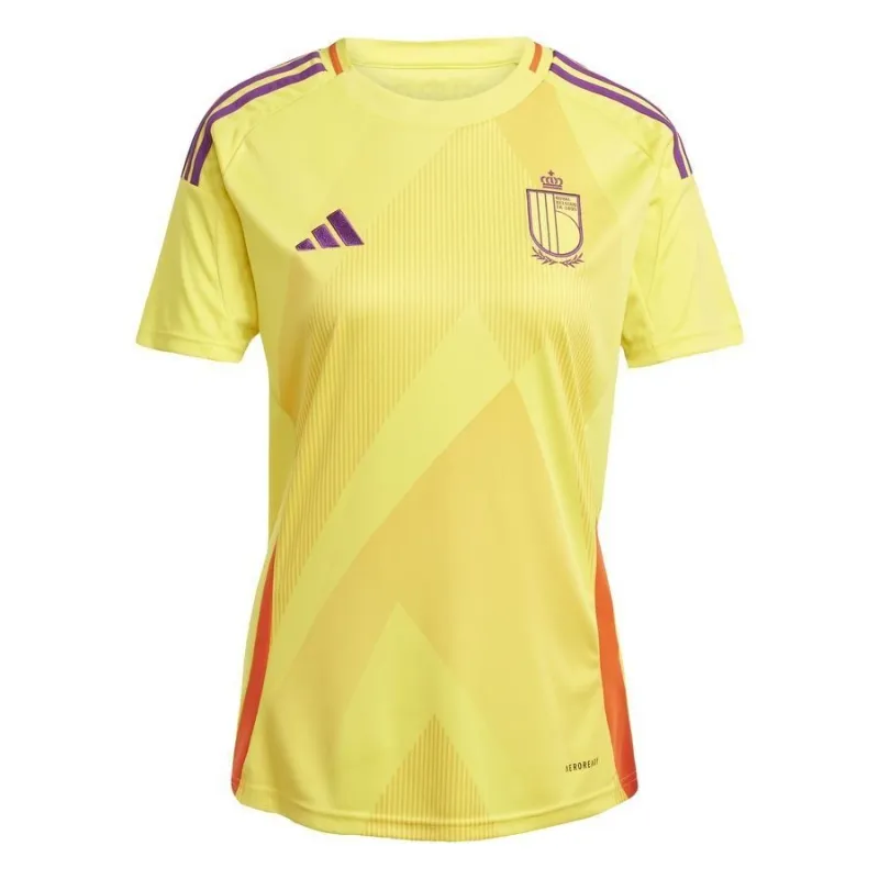 Belgien 2024 UEFA Euro Frauen-Auswärtstrikot - Gelb