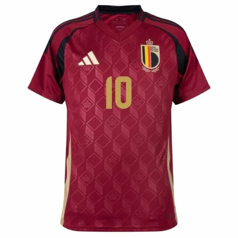 Belgium LUKAKU 2024/25 Home Jersey - Red