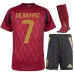 Belgium DE BRUYNE 2024/25 Home Kids Kit - Red