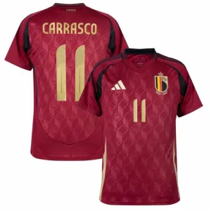 Belgium CARRASCO 2024/25 Home Jersey - Red