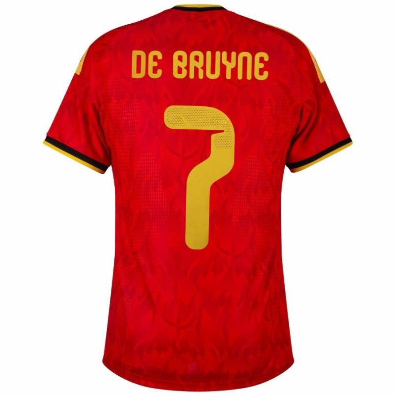Belgio DE BRUYNE 2026/27 Maglia home - Rossa