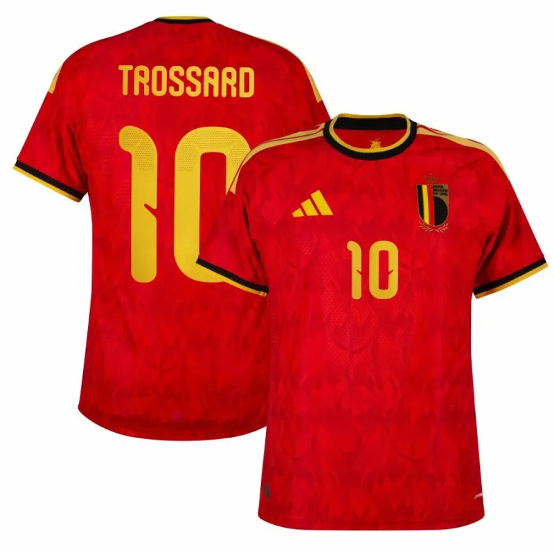 Belgium TROSSARD 2026/27 Home Jersey - Red