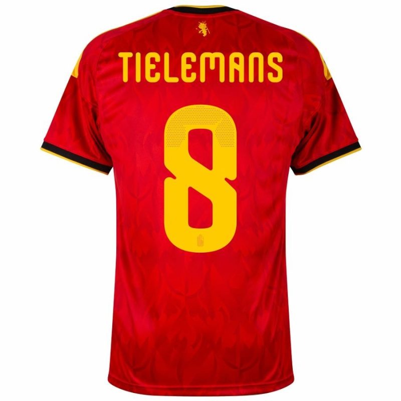 Belgien TIELEMANS 2026/27 Home Fußballtrikot