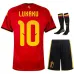 Set kit casalingo bambini Belgio LUKAKU 2026/27 - Rosso