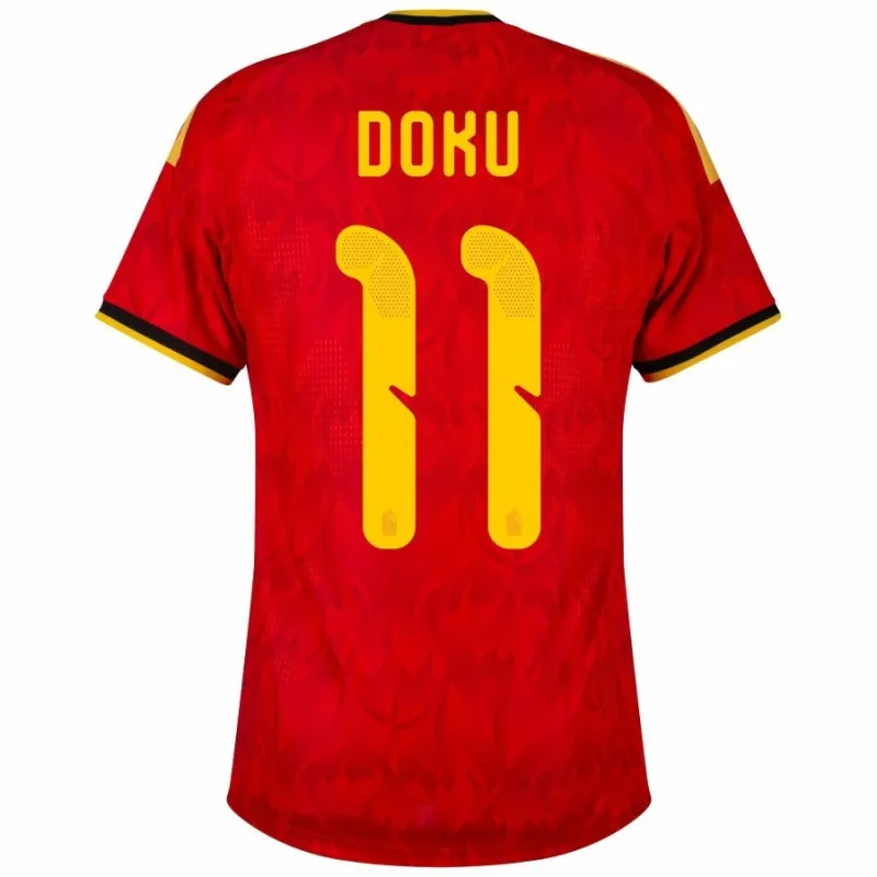 Belgium DOKU 2026/27 Home Jersey - Red
