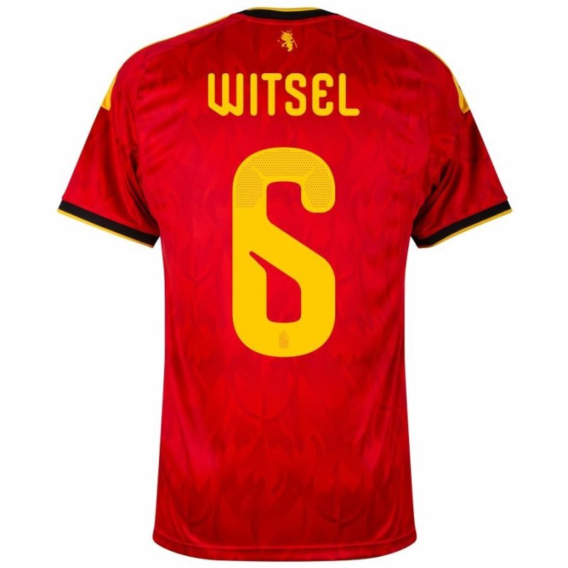 Belgio WITSEL 2026/27 Maglia home - Rossa