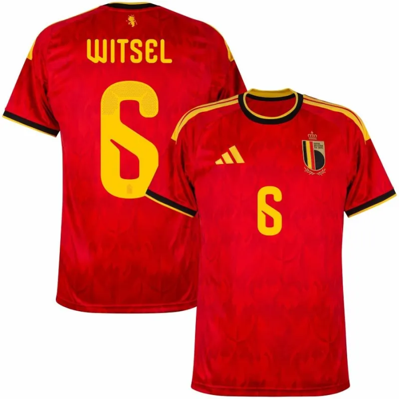 Belgio WITSEL 2026/27 Maglia home - Rossa
