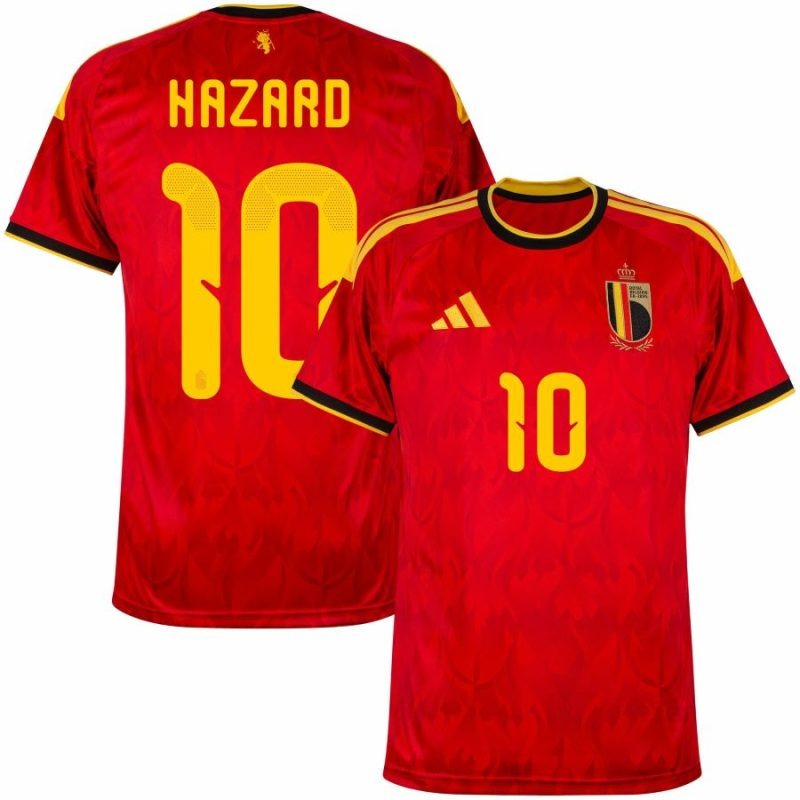 Belgium HAZARD 2026/27 Home Jersey - Red