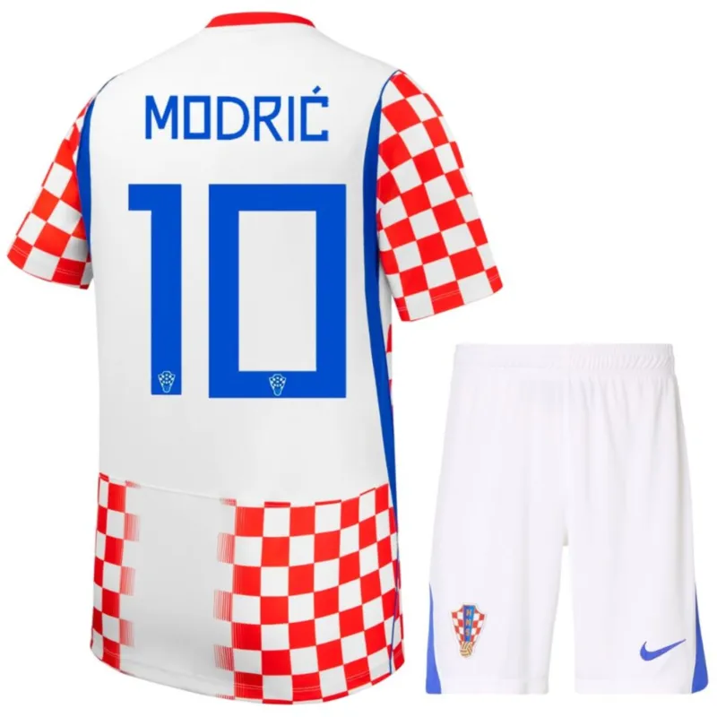 Croatia 2026/27 World Cup Home Kids Kit MODRIC