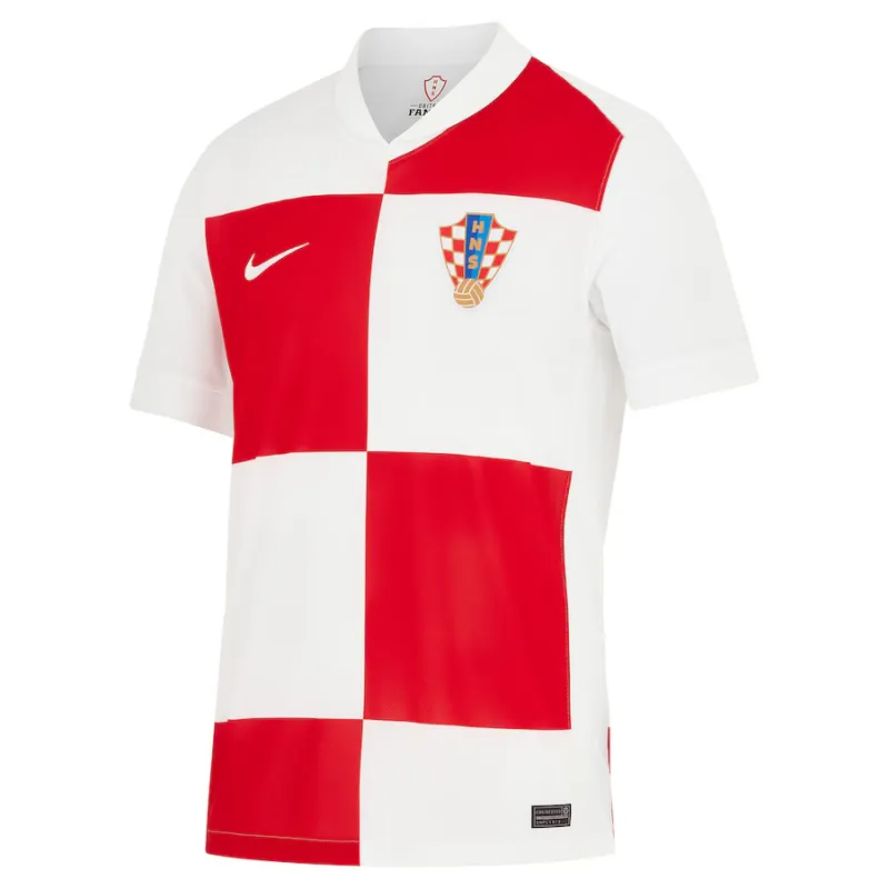 Croatia 2024/25 Home Player Jersey - Red/White