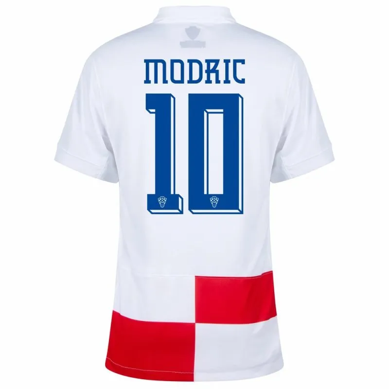 Modrić Camiseta local de Croacia 2024/25 - Rojo/blanco