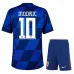 Modrić Croatia 2024/25 Kids' Away Jersey + Shorts - Blue