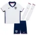 Kit di campo per bambini di casa dell'Inghilterra 2024/25 - Bianco